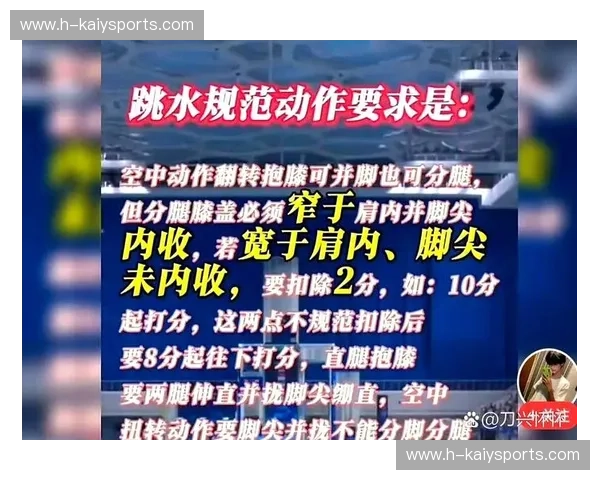 跳水分析：让腾空与入水都可被掌控